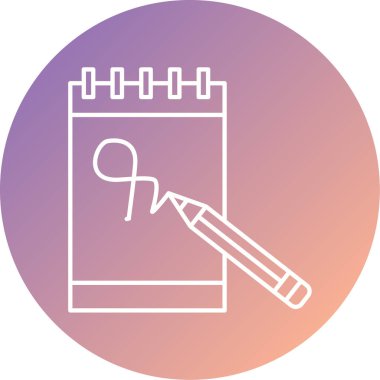 modern simge vektör illüstrasyonu