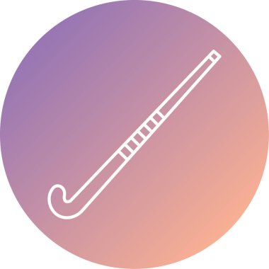 beysbol sopası simgesi, vektör illüstrasyonu