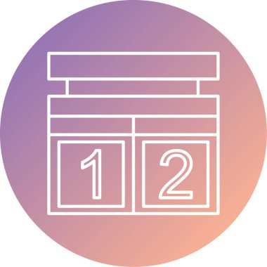 modern simge vektör illüstrasyonu