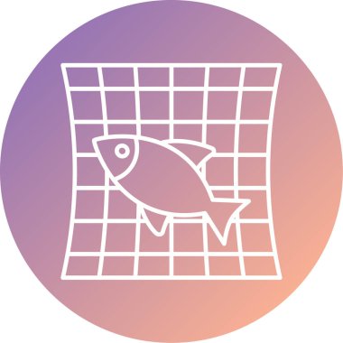 Balık, vektör ikonu