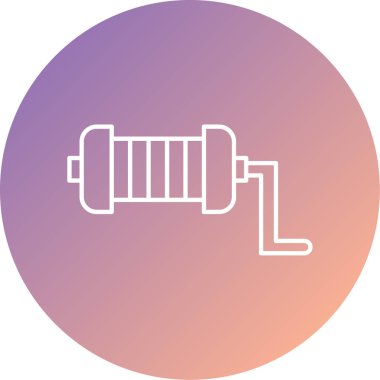 Modern b 'nin vektör illüstrasyonu eksik simgesi