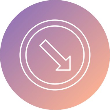 ok simgesinin vektör illüstrasyonu