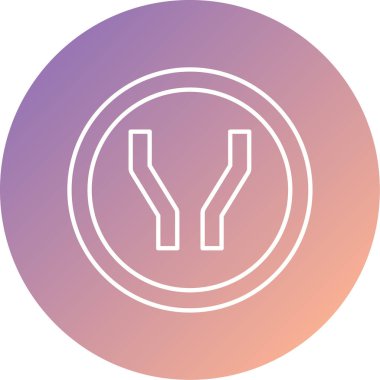 Eşsiz, web simgesi vektör illüstrasyonu