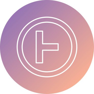 Eşsiz, web simgesi vektör illüstrasyonu