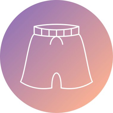 Benzersiz kısa vektör simgesi