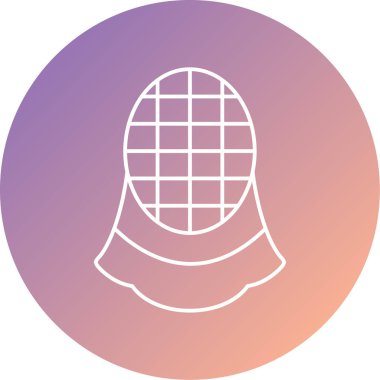 Güzel kadın simgesinin vektör çizimi