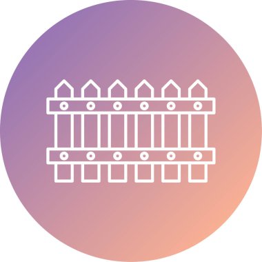 Modern çiftlik simgesinin vektör illüstrasyonu