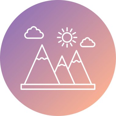 modern simge vektör illüstrasyonu