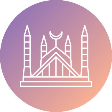 mimari simgesinin vektör illüstrasyonu