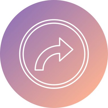 ok simgesinin vektör illüstrasyonu