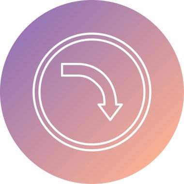 ok simgesinin vektör illüstrasyonu