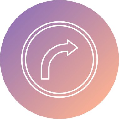 ok simgesinin vektör illüstrasyonu