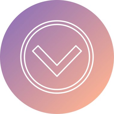 Temel simgenin vektör illüstrasyonu