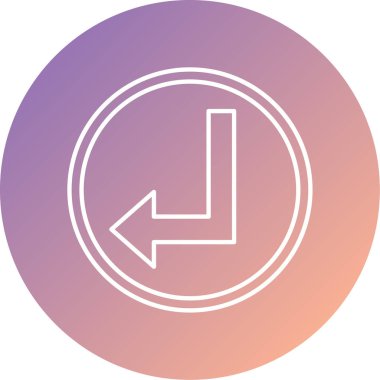 ok simgesinin vektör illüstrasyonu