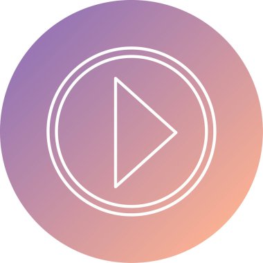 ok simgesinin vektör illüstrasyonu