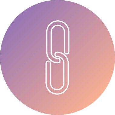 Zincir halkası. Web simgesi