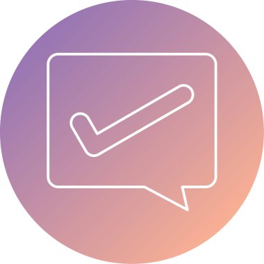 İşaretleme işaretinin vektör simgesi