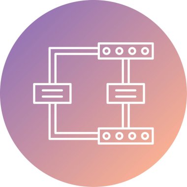 seo modern simgesinin vektör illüstrasyonu