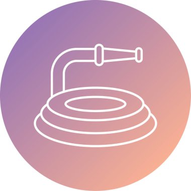 Soyut arkaplanda resimleme simgesi izole edildi