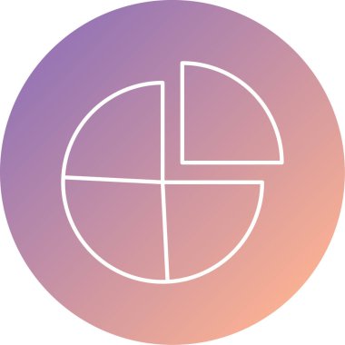 Pasta çizelgesi. Basit resimleme