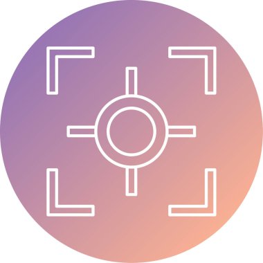 seo modern simgesinin vektör illüstrasyonu