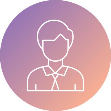 avatar simgesi vektör illüstrasyonu