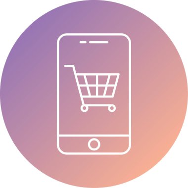 cep telefonu ikonu vektör illüstrasyonu