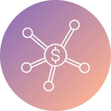 seo modern simgesinin vektör illüstrasyonu