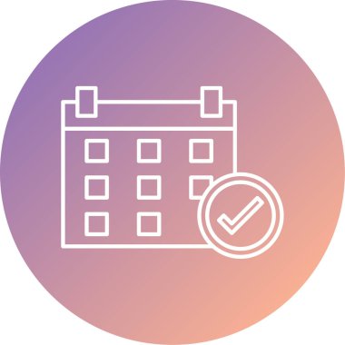 zamanlama, web simgesi vektör illüstrasyonu