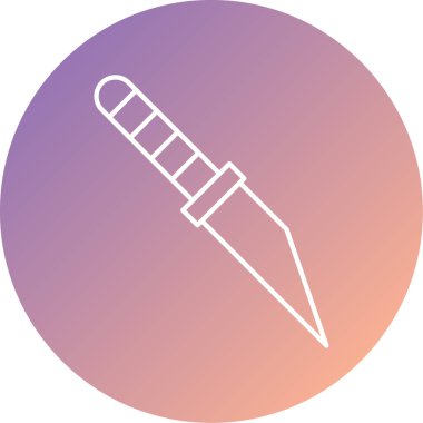 Soyut arkaplanda resimleme simgesi izole edildi