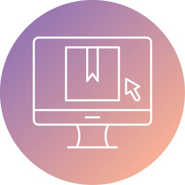 bilgisayar, mobil uygulama, vektör illüstrasyonu