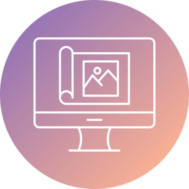 modern simge vektör illüstrasyonu