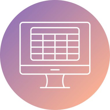 modern simge vektör illüstrasyonu