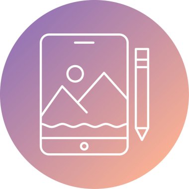 modern simge vektör illüstrasyonu