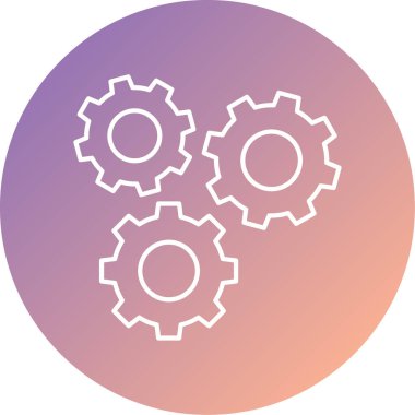 ayar simgesi vektör illüstrasyonu