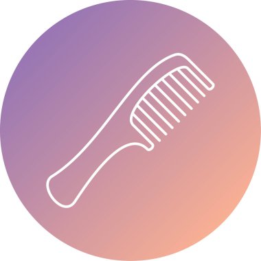 Tarak. Web simgesi basit illüstrasyon