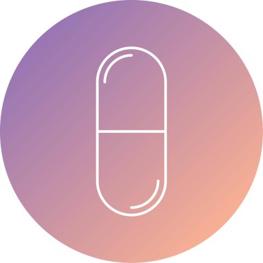 Hap modern simgesinin vektör illüstrasyonu