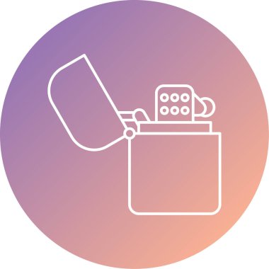 Daha hafif ağ simgesi basit illüstrasyon