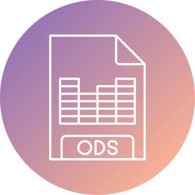 Dosya simgesinin vektör illüstrasyonu