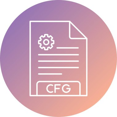 vektör dosya biçimi simgesi