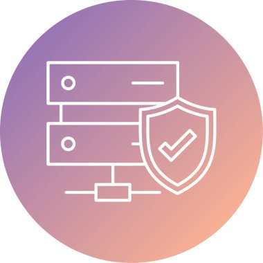 Web simgesinin vektör illüstrasyonu