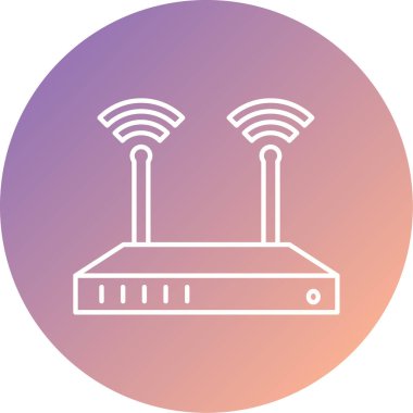 yönlendirici vektör çizgisi simgesi