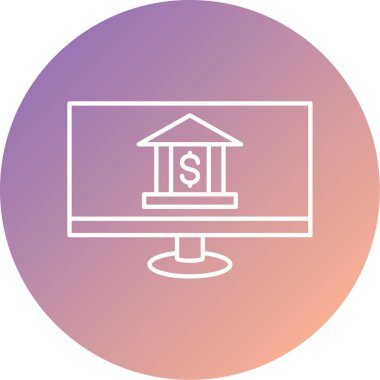 seo modern simgesinin vektör illüstrasyonu