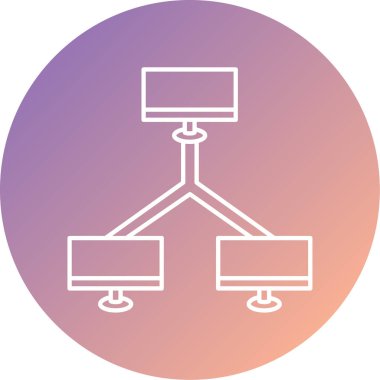 seo modern simgesinin vektör illüstrasyonu