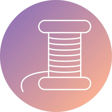 Tek güzel simgenin vektör illüstrasyonu