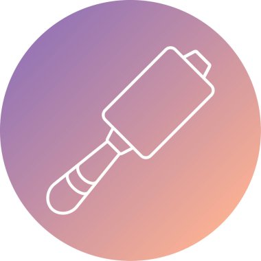 Modern otomatik simgenin vektör illüstrasyonu