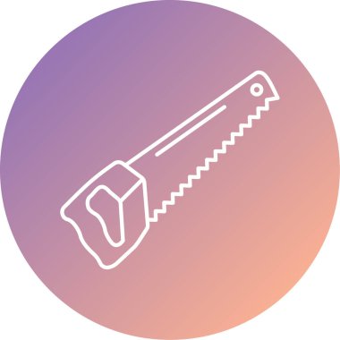 Yapı ve onarım simgesinin vektör illüstrasyonu