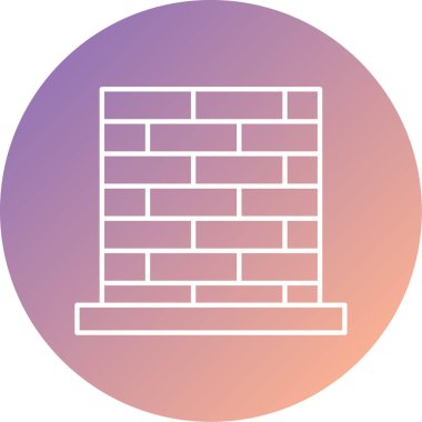 Modern yapı simgesinin vektör illüstrasyonu