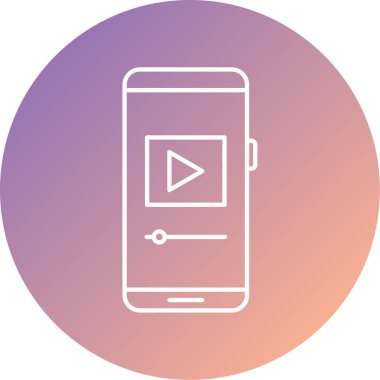 cep telefonu ikonu vektör illüstrasyonu