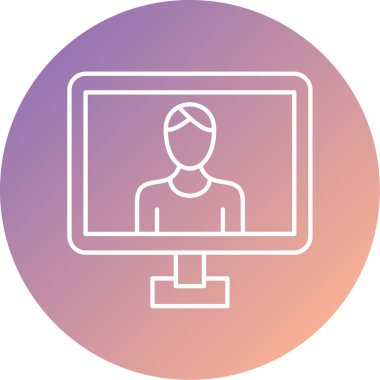 seo modern simgesinin vektör illüstrasyonu